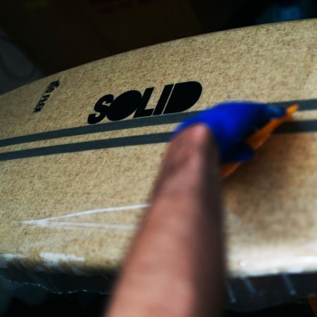 solid surfboards resin