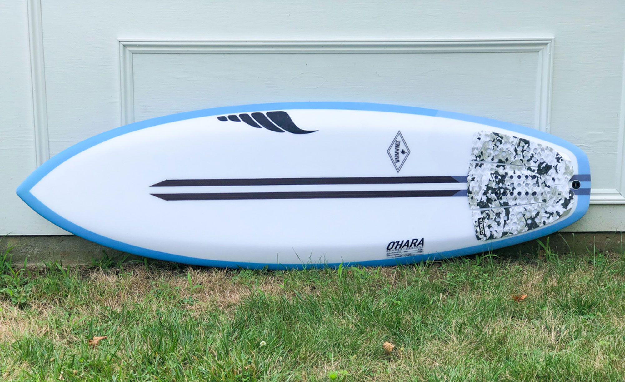 Stub squash surfboard