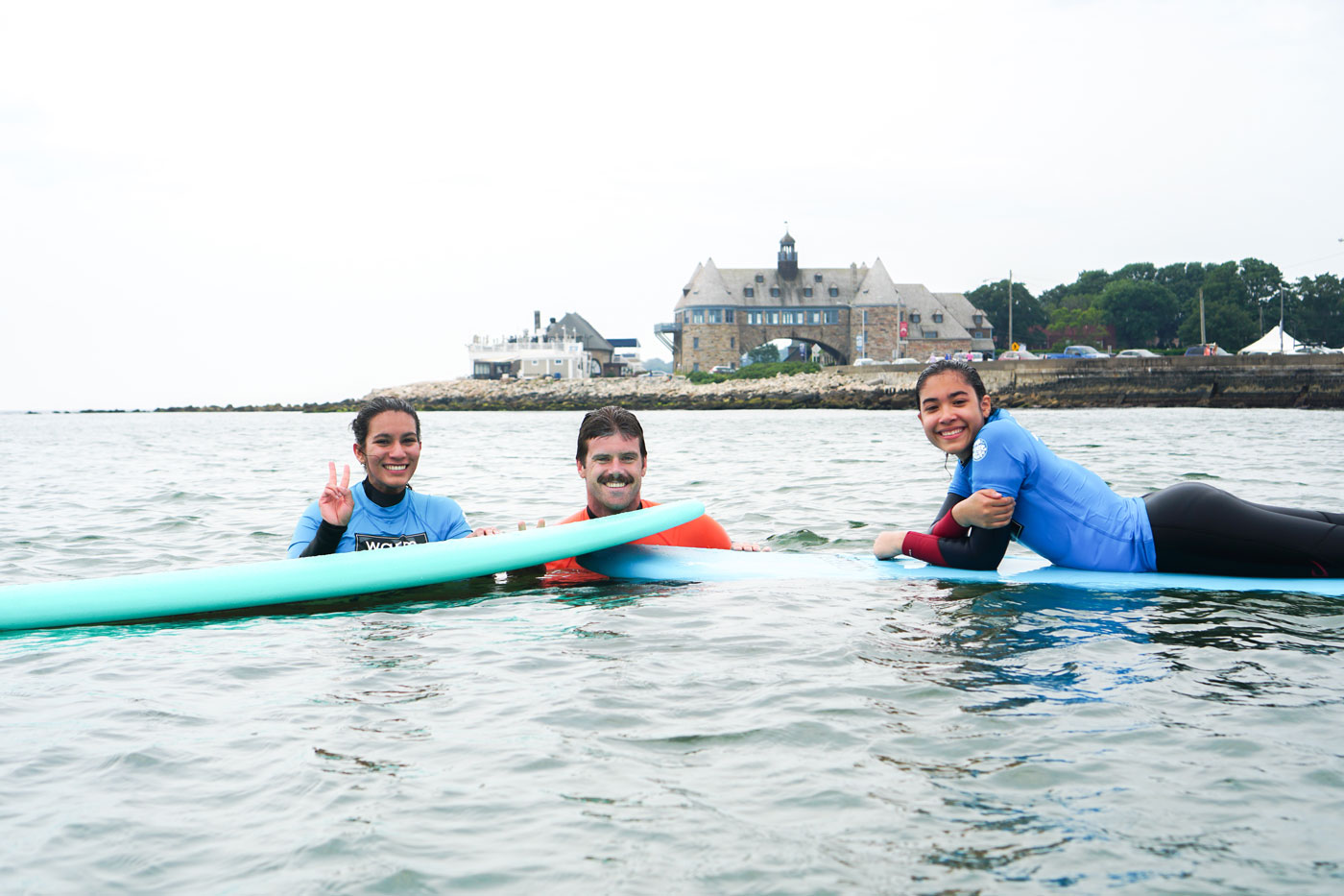 group surf lessons rhode island